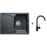 Кухонная мойка Blanco Комплект ENOS 40 S антрацит + MIDA антрацит (арт.513799M2)