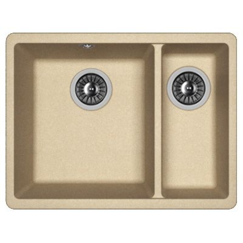 Кухонная мойка FLORTEK Ринг 335/160 бежевый (24.055.D0510.104)