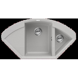 Мойка кухонная Elleci EASY CORNER metaltek 79 Aluminium