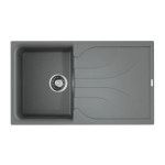 Кухонная мойка OMOIKIRI Yasugata 86-GR Tetogranit/leningrad grey (4993546)