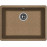Кухонная мойка FLORTEK Ринг 500 коричневый (24.050.D0500.105)