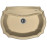 Кухонная мойка FLORENTINA Эмилия 770 капучино (20.360.E0770.306)