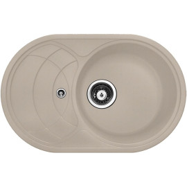 Кухонная мойка TopZero Alla Beach (780x500-58), искусственный гранит