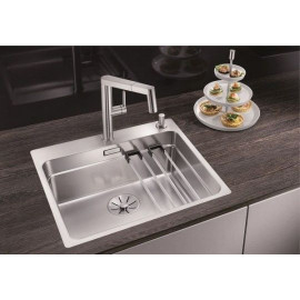 Кухонная мойка Blanco ETAGON 500-IF/A нержавеющая сталь зеркальная полировка 521748