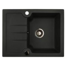 Кухонная мойка KUPPERSBERG modena 1b1d black metal.