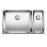 Кухонная мойка Blanco ANDANO 500/180-U нерж.сталь полированная с отв. арм. InFino, левая (арт.522991