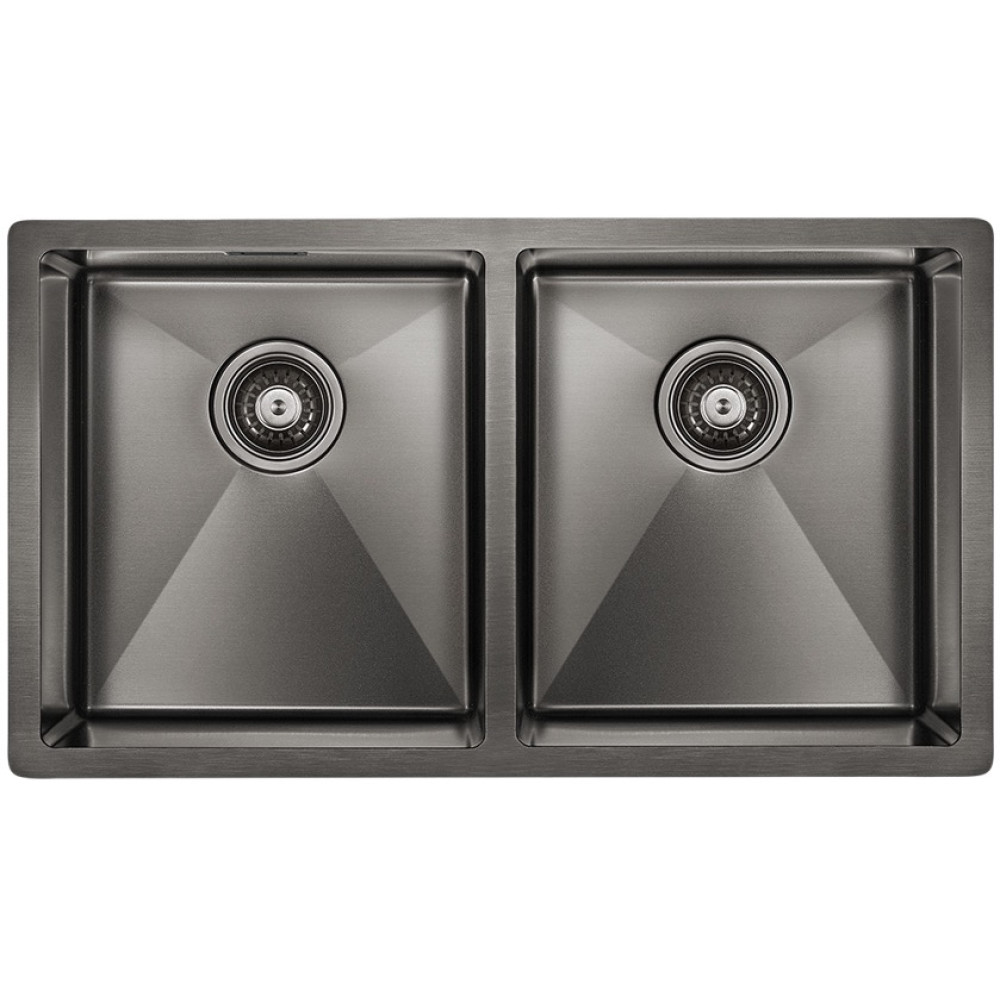 Кухонная мойка PAULMARK Dopplet PM507844-GM