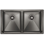 Кухонная мойка PAULMARK Dopplet PM507844-GM