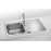 Кухонная мойка ALVEUS Line Maxim 80 SAT-90 1100216 (в комплекте с сифоном 1127251)