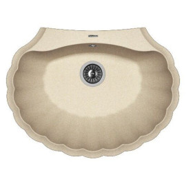 Кухонная мойка FLORENTINA Гребешок песочный (20.345.E0695.107)