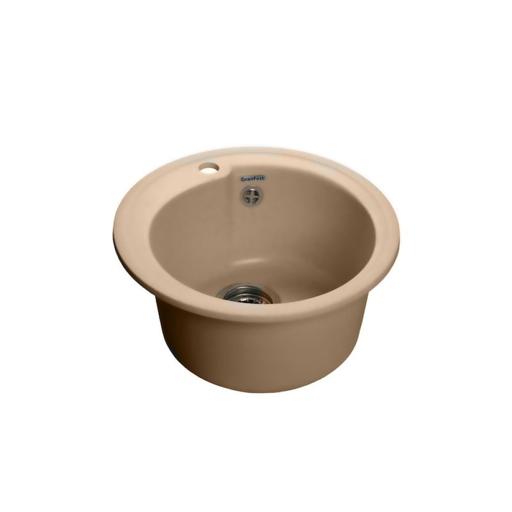 Кухонная мойка GRANFEST Rondo GF-R450 топаз