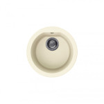 Кухонная мойка ELLECI Fox Round Bianco Pietra 52