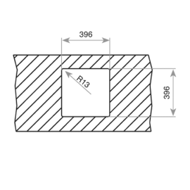 Мойка кухонная Teka BE LINEA RS15 40.40 (art.115000007)