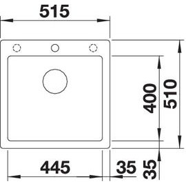 Кухонная мойка BLANCO PLEON 5 521504 антрацит