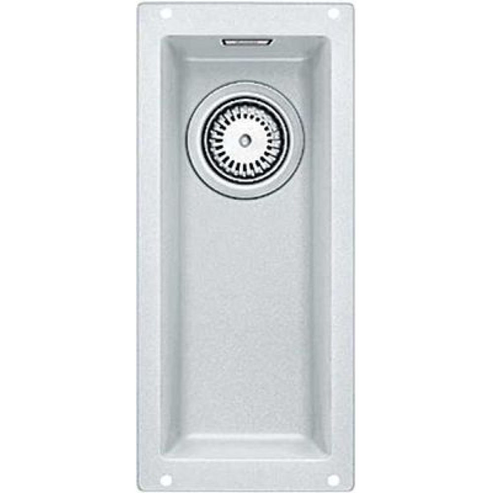 Кухонная мойка Blanco SUBLINE 160-U SILGRANIT белый c отв.арм. InFino (арт.523400)