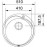 Мойка FRANKE 101.0000.562 ROL 610-41 нерж.сталь, лайнен