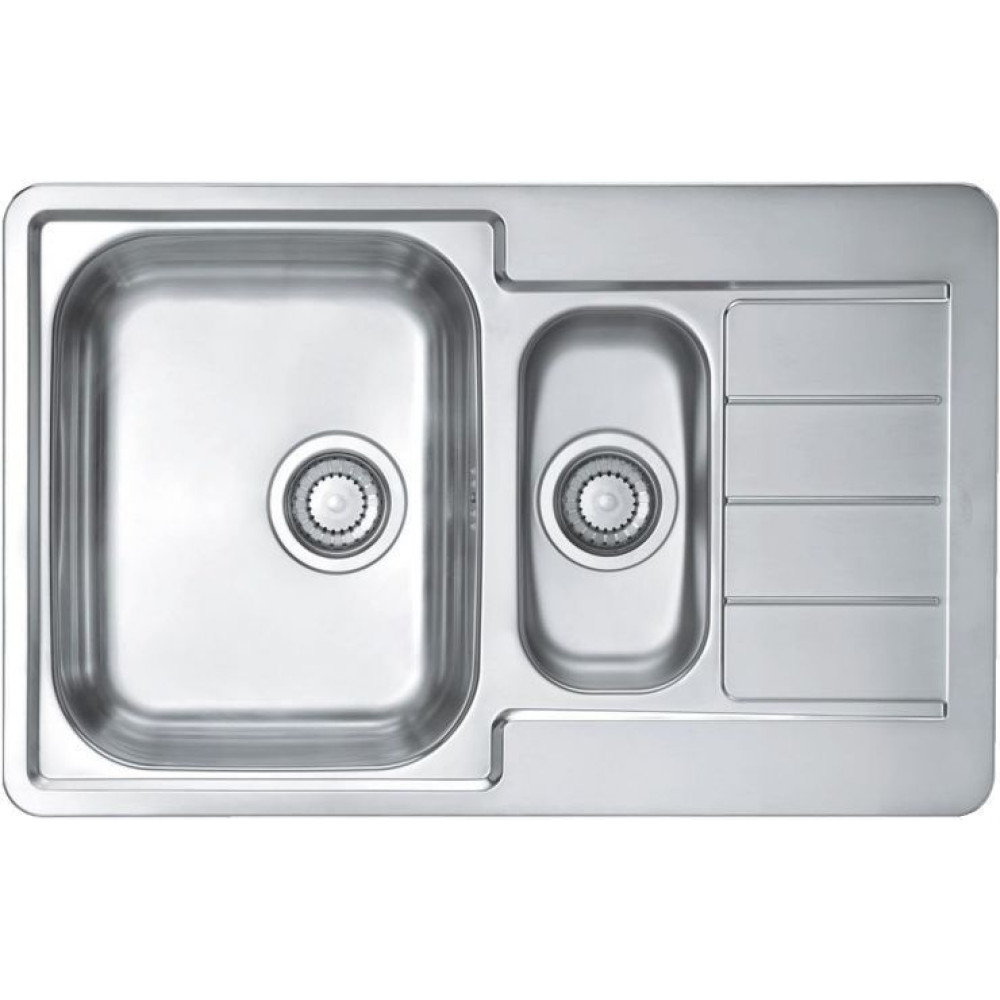 Кухонная мойка ALVEUS Maxim 70 SAT-90 1089614 (в комплекте с сифоном 1130555)