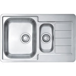 Кухонная мойка ALVEUS Maxim 70 SAT-90 1089614 (в комплекте с сифоном 1130555)