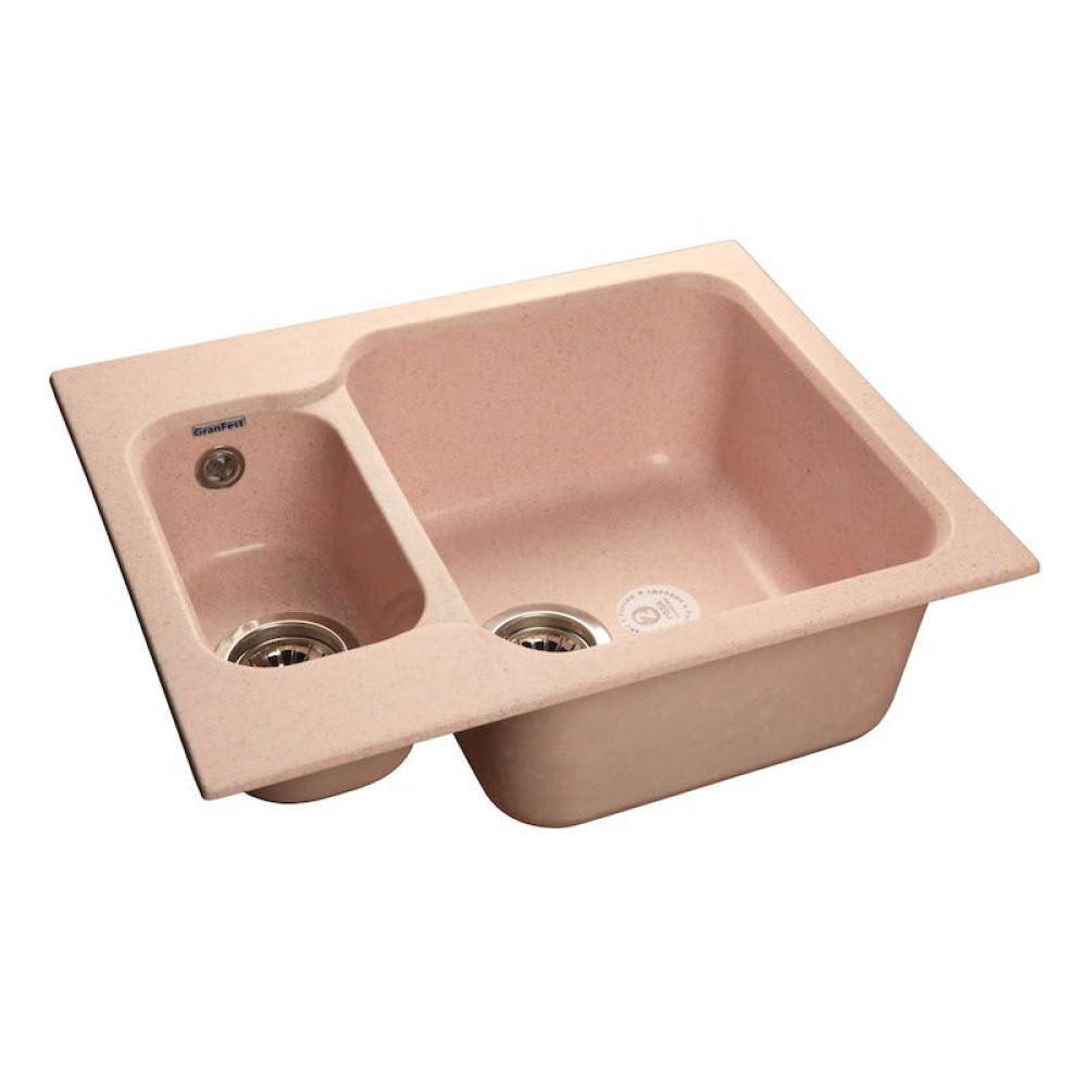 Мойка GRANFEST Standart GF-S615K светло-розовый