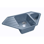 Кухонная мойка GRANFEST Corner GF-C950E графит