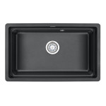 Кухонная мойка GRANULA KS-7303U чёрный