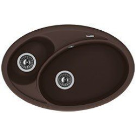 Кухонная мойка FLORENTINA селена 780 мокко