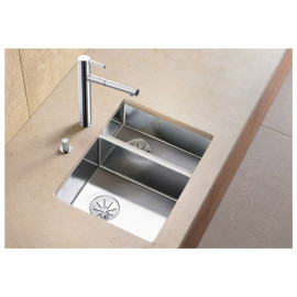 Кухонная мойка BLANCO CLARON 340/180-U 521609 нерж. сталь