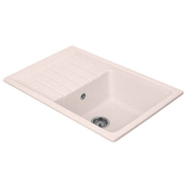 Кухонная мойка AQUAGRANITEX M-27 светло-розовый