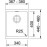 Кухонная мойка FRANKE kbg 110-34 3 5''под ст миндаль (125.0302.779)