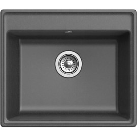 Кухонная мойка GRANFEST GF-V-580 графит