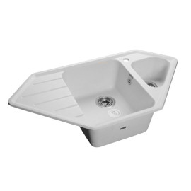 Кухонная мойка GRANFEST Corner GF-C950E иней