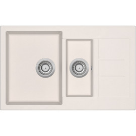 Кухонная мойка AQUASANITA Tesa SQT151AW (silica 111)