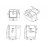 Кухонная мойка ALVEUS Basic 140 NAT-90 1100905 (в комплекте с сифоном 1102384)