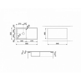Кухонная мойка SMEG LDR861-2