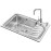 Кухонная мойка OULIN OL-327L