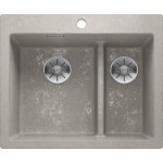 Кухонная мойка Blanco PLEON 6 Split SILGRANIT PuraDur бетон гранит 525308