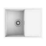 Кухонная мойка OMOIKIRI Yoru 64 Side-WH (4997319)