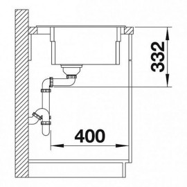 Кухонная мойка Blanco Etagon 6 алюметаллик гранит 524541