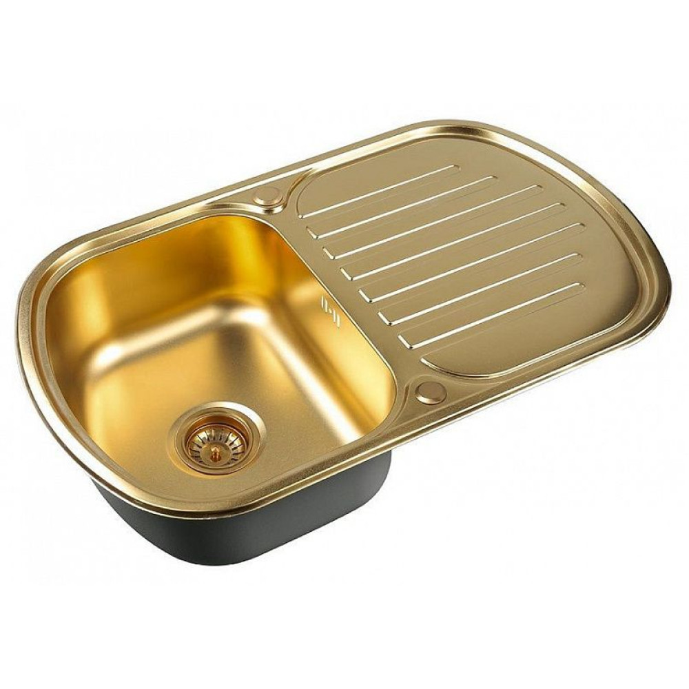 Кухонная мойка ZORG INOX PVD SZR 7749 бронза