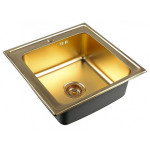 Кухонная мойка ZORG INOX PVD SZR 5050 бронза
