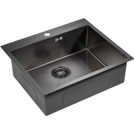 Кухонная мойка PAULMARK Brim PM215951-GM