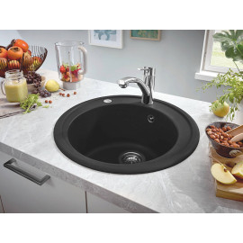 Кухонная мойка GROHE K200 черный гранит 31656AP0