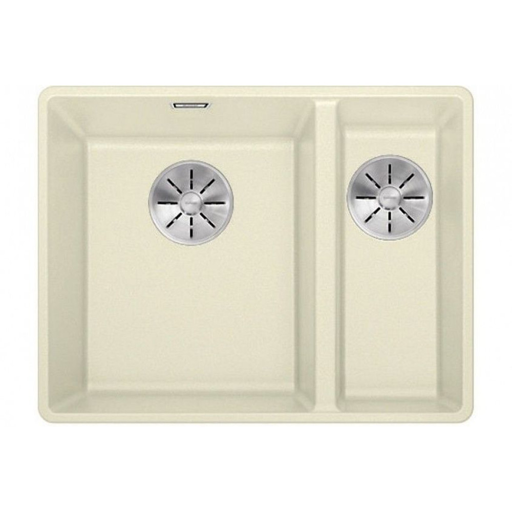 Кухонная мойка Blanco SUBLINE 340/160-F отводная арматура InFino® жасмин гранит 523572