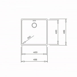 Кухонная мойка TEKA RADEA R10 40.40 M-TG DARK GREY (115230049)