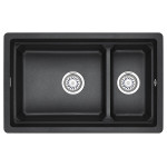 Кухонная мойка GRANULA KS-7304U чёрный