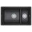 Кухонная мойка GRANULA KS-7304U чёрный