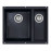 Кухонная мойка ZIGMUND & SHTAIN integra 500.2 темная скала