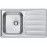 Кухонная мойка ALVEUS Zoom 20 NAT-90 1098938 (в комплекте с сифоном 1102384)