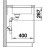 Кухонная мойка Blanco SUBLINE 160-U SILGRANIT кофе c отв.арм. InFino (арт.523405)
