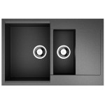 Мойка OMOIKIRI Daisen 78-2-BL Artgranit/черный 4993334